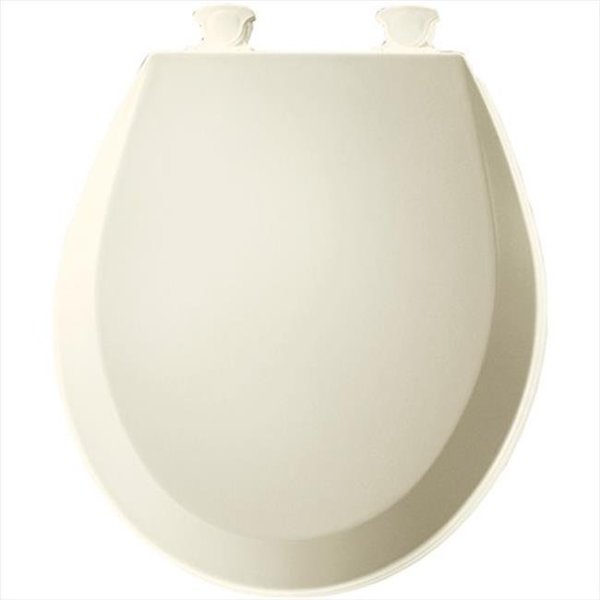 Church Seat Church Seat 500EC 346 14.375 in.W Lift-Off Round Closed Front Toilet Seat in Biscuit 500EC 346